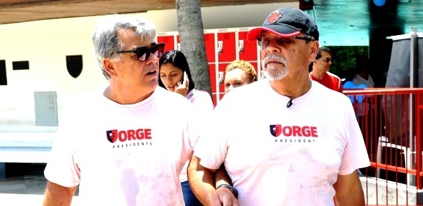 Jorge Rodrigues (D) fechou mais uma aliança para a eleição presidencial do Flamengo - Divulgação