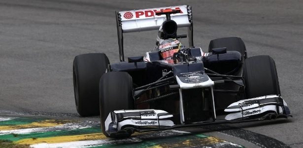 Maldonado ficou em sexto lugar no treino, mas não pesou seu carro e acabou punido - Marcelo Sayão/EFE