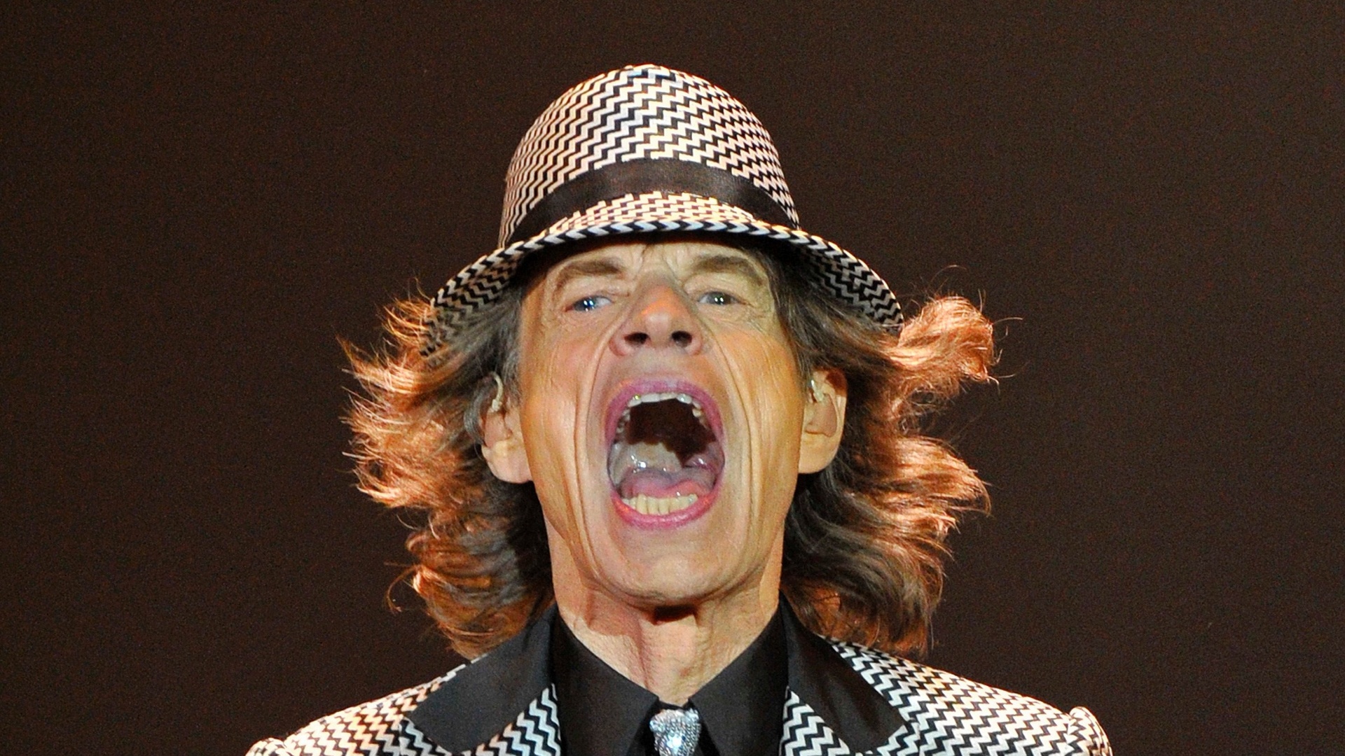 Mick Jagger se apresenta no primeiro show dos Stones depois de um hiato de 5 anos (25/11/12) - Toby Melville/Reuters