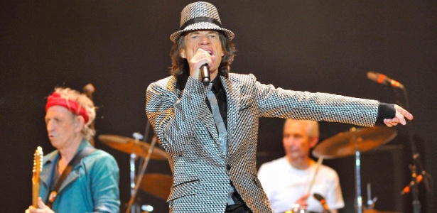  Os Rolling Stones apresentam seu aguardado retorno aos palcos, cinco anos após sua última turnê, neste domingo (25/11/12) em Londres - Toby Melville/Reuters