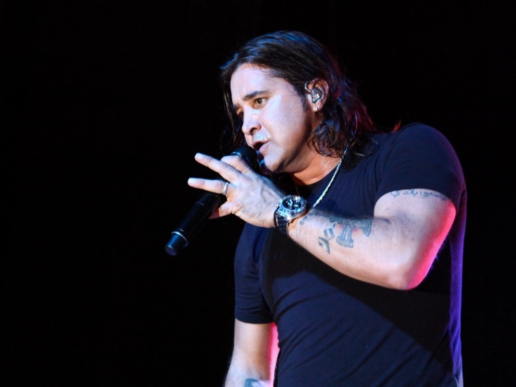 Depois de fazer sua primeira apresentação no Brasil, com show no Rio de Janeiro, a banda norte-americana Creed passou pelo Credicard Hall, em São Paulo. O grupo ainda se apresentará nesta segunda (26), em Porto Alegre, e no dia 1º de dezembro em Belo Horizonte, levando músicas dos cinco discos já lançados, que totalizam mais de 35 milhões de cópias vendidas (25/11/12) - Manuela Scarpa/Foto Rio News