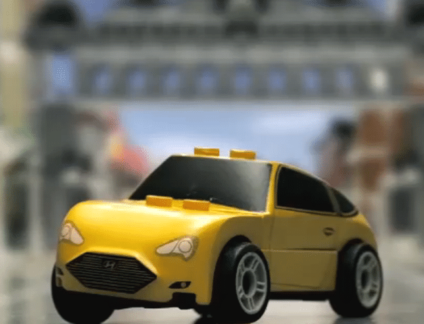 Pode falar: Veloster Turbo de Lego ficou parecendo táxi gringo - Reprodução