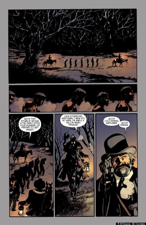 O roteiro de "Django Unchained", longa que ganha versão cinematográfica de Quentin Tarantino no fim de 2012, virou quadrinho da Vertigo Comics - Reprodução/DC Comics
