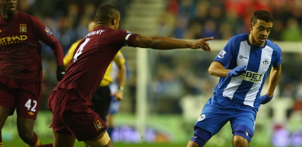Franco Di Santo pertence ao clube alemão, mas já passou por vários clubes europeus - Michael Steele/Gettyimages