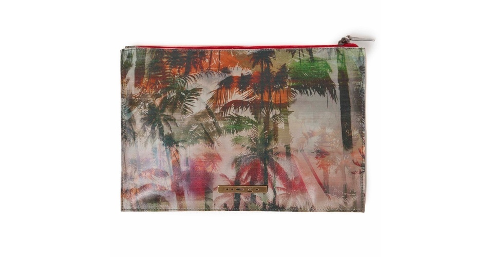 Com estampa de coqueiros; R$ 119, na Cantão (www.cantao.com.br). Preço pesquisado em novembro de 2012 e sujeito a alterações - Divulgação