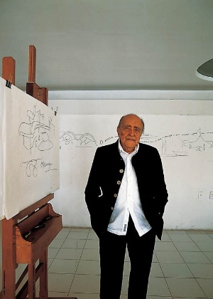 O arquiteto Oscar Niemeyer (1907-2012) exerceu a profissão até morrer aos 104 anos. Um exemplo de como o trabalho intelectual influi positivamente na memória - Alan Weintraub/ Divulgação
