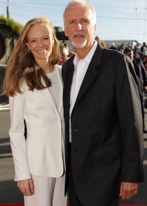 O diretor James Cameron e sua mulher Suzy Amis  - Getty Images
