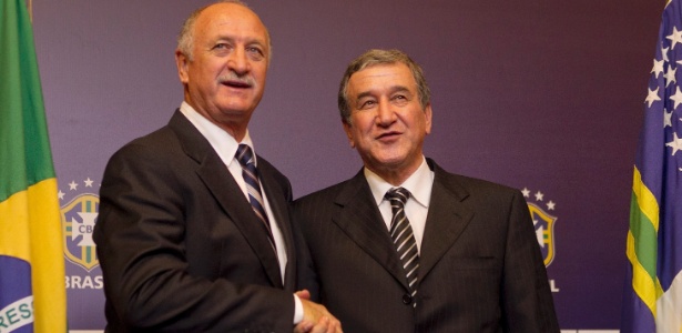 Luiz Felipe Scolari e Parreira têm a missão de montar a seleção para a Copa do Mundo de 2014