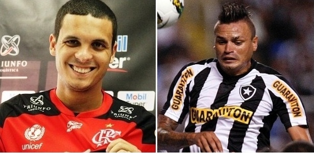 Botafogo e Fla testarão alguns atletas para o elenco em 2013 no clássico de sábado - Montagem/UOL Esporte