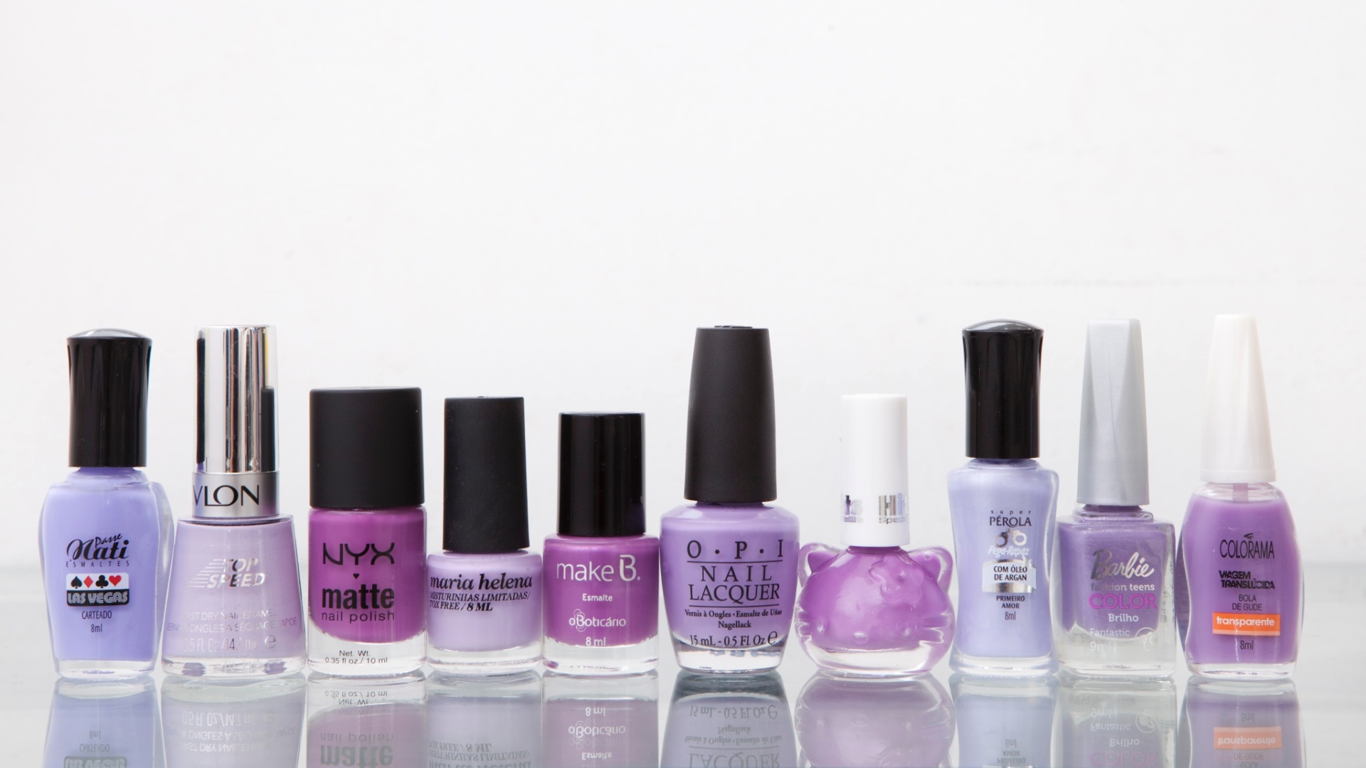 Testamos: esmalte lilás/roxo - Fabiano Cerchiari/UOL