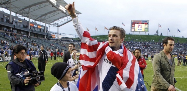 David Beckham deixou o Los Angeles Galaxy no início de dezembro - REUTERS/Danny Moloshok