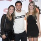 30.nov.2012 - Fred, Carol e Jade na festa de comemoração de 1 ano do Barzin, no Rio de Janeiro - Roberto Filho/AgNews