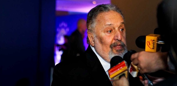 Presidente Luis Álvaro de Oliveira Ribeiro não vive um bom momento político no Santos - Leandro Moraes/UOL