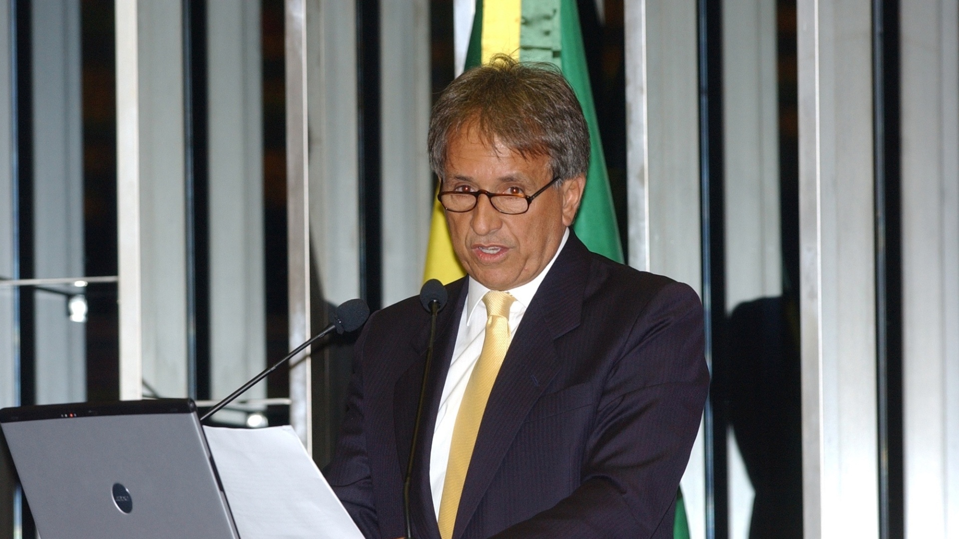 Gilberto Miranda, ex-senador (PMDB-AM), um dos indiciados na Operação Porto Seguro da PF - Roosewelt Pinheiro/Agência Senado