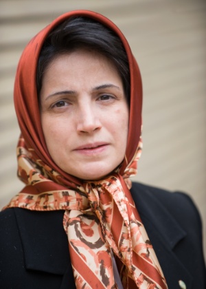 A ativista iraniana Nasrin Sotoudeh, em foto de 2008 - Aras Ashourinia/AFP