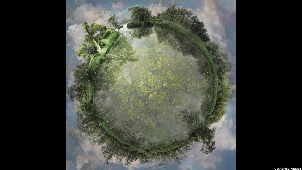 4.nov.2012 - A artista visual australiana Catherine Nelson, que trabalhou com efeitos especiais nos filmes da série "Harry Potter", cria planetas fantásticos em suas obras - Catherine Nelson