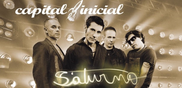 Capa do 13º álbum de estúdio do Capital Inicial, "Saturno" - Divulgação