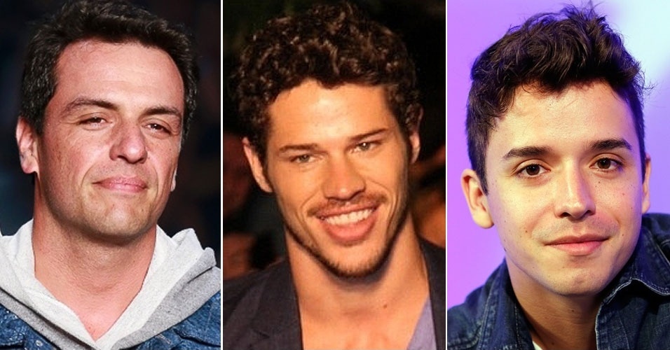 Rodrigo Lombardi, José Loreto e Bernardo Falcone - Alexandre Schneider/UOL | Roberto Filho e Daniel Delmiro/AgNews | Flávio Florido/UOL