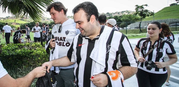Torcedores do Atlético-MG resgataram o hábito de exibir com orgulho suas camisas - Bruno Cantini/Site do Atlético-MG