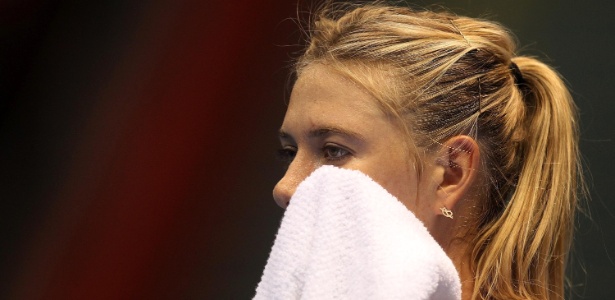 Sharapova não concedeu entrevistas após vencer jogo de exibição contra Wozniacki  - Gaspar Nobrega/inovafoto