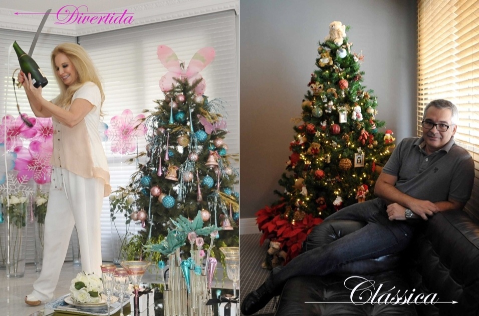 Brunette/ CaminadaPasso a passo árvore de Natal - Brunete Fraccaroli e Ricardo Caminada - Montagem/ Reinaldo Canato/ UOL