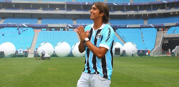 Barcos vai para o Grêmio, mas Moreno disse não querer vestir a camisa do Palmeiras - Lucas Uebel/Divulgação/Txt Assessoria