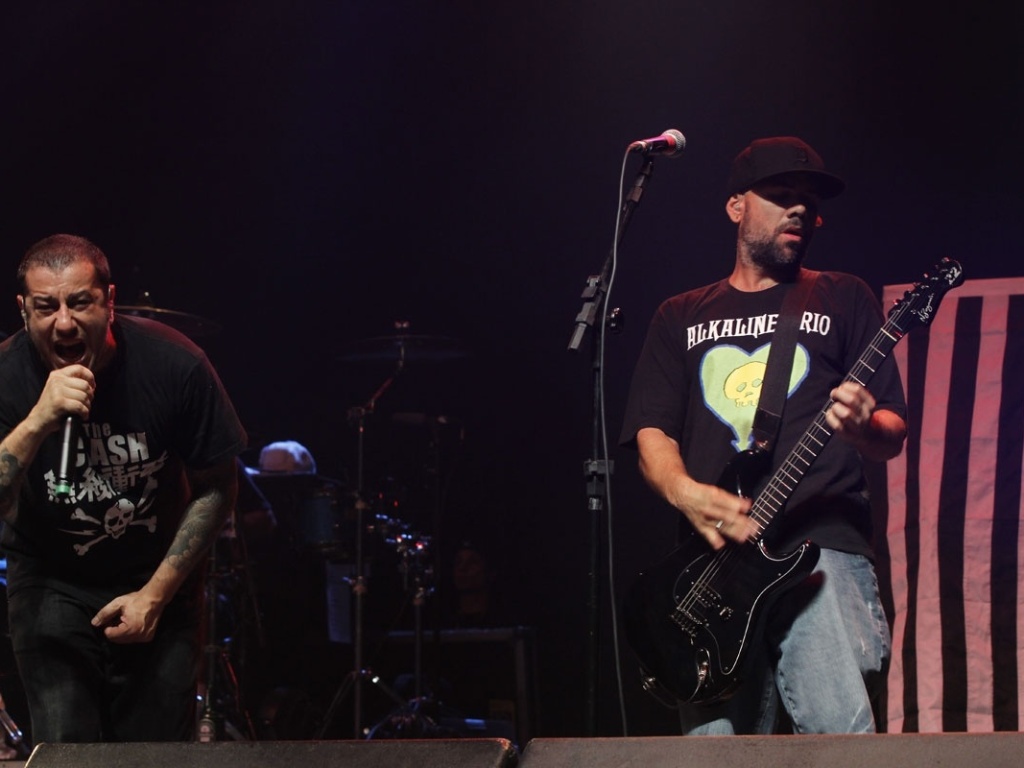 Banda CPM22 foi trilha do evento MMA Rocks, que aconteceu em São Paulo. (8/12/2012) - Taiz Dering/HSBC Brasil