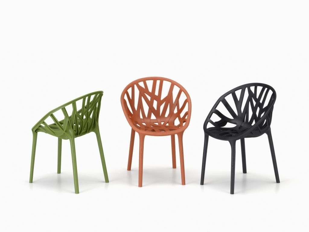 Cadeira Vegetal em poliamida está disponível em diversas opções de cores e possui detalhes que lembram ramificações. Cada uma sai por R$ 2.037,25, na Vitra by Riccó (www.ricco.com.br) | Preços consultados em dezembro de 2012 e sujeitos a alterações - Divulgação