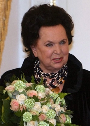 A soprano Galina Vishnevskaya em imagem de 2008