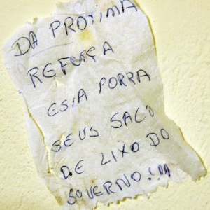 Bilhete deixado por presos durante fuga faz provocação ao governo da Bahia - Lay Amorim/Brumado Notícias