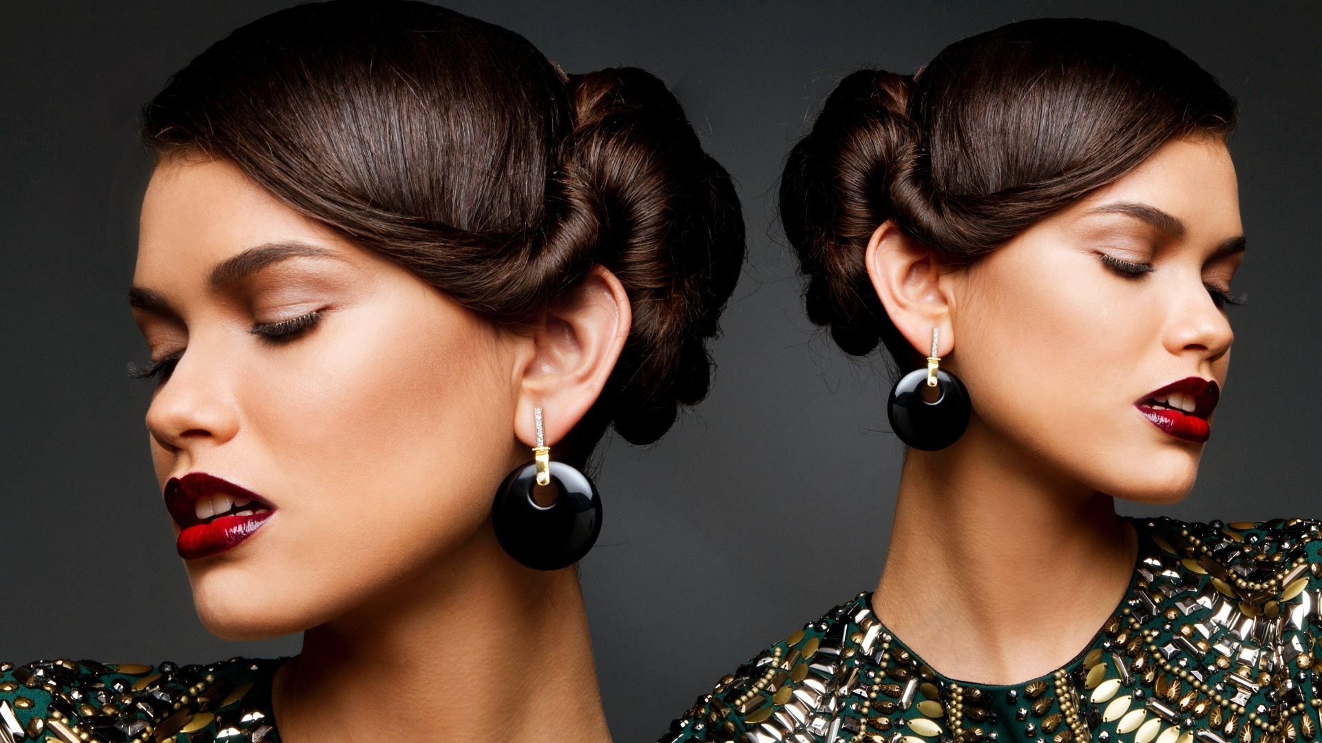 Editorial de fim de ano: maquiagem e joias - look 3 - Marina Albino (Way) - Ana Lima/UOL