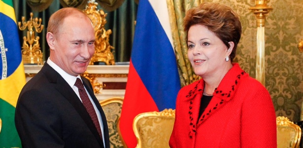 Dilma discutiu com o presidente da Rússia, Vladimir Putin, a organização de grandes eventos esportivos 
