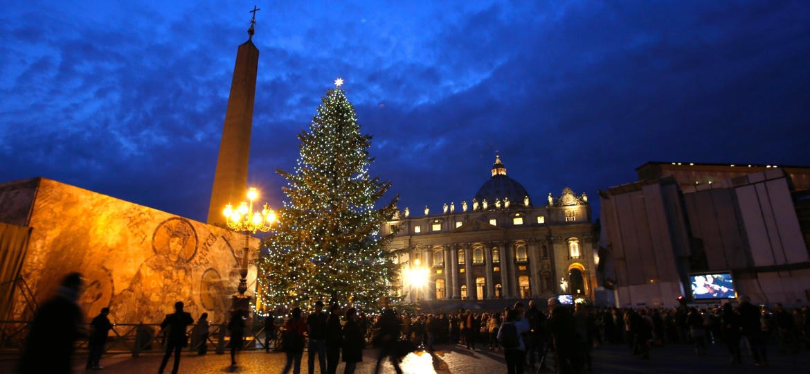 A já tradicional árvore de Natal do Vaticano será inaugurada na Praça de São Pedro no dia 10 de dezembro - Max Rossi/Reuters
