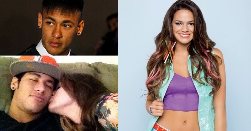 Montagem com fotos de Neymar e Bruna Marquezine - Leandro Moraes/UOL, Raquel Espírito Santo e Reprodução/Instagram