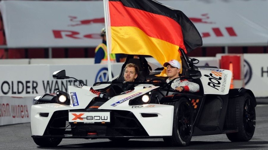 Sebastian Vettel e Michael Schumacher começaram no clube de kart Kerpen-Manheim - Pornchai Kittiwongsakul/AFP Photo