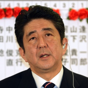 Shinzo Abe, o futuro primeiro-ministro do Japão