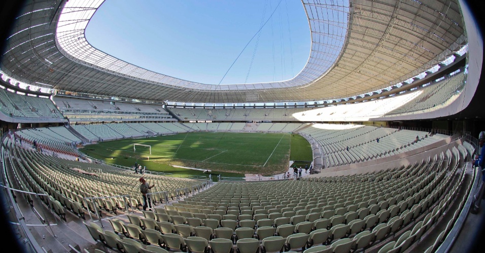 Nova Arena Castelão será entregue neste domingo em evento que contará com a presença da presidente Dilma Rousseff