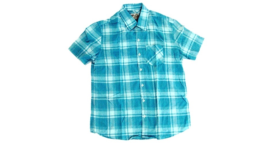 Camisa de algodão xadrez; R$ 145, na Armadillo (Tel.: 21 2513-4547). Preço pesquisado em dezembro de 2012 e sujeito a alteração - Divulgação