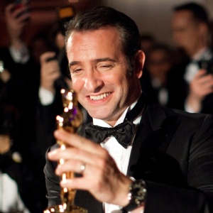 "O Artista", com Jean Dujardin (foto), foi o filme mais premiado no Oscar 2012 - Noel West/The New York Times