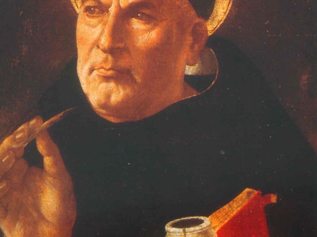 "O amor toma a frente quando o conhecimento desaparece", São Tomás de Aquino - Reprodução