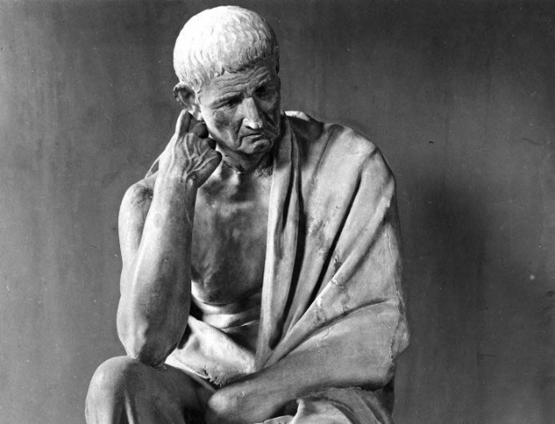 "Pois o amor demonstra sua grande força, fazendo com que o tolo se torne um sábio, e o sábio se torne um tolo", Aristóteles - Reprodução