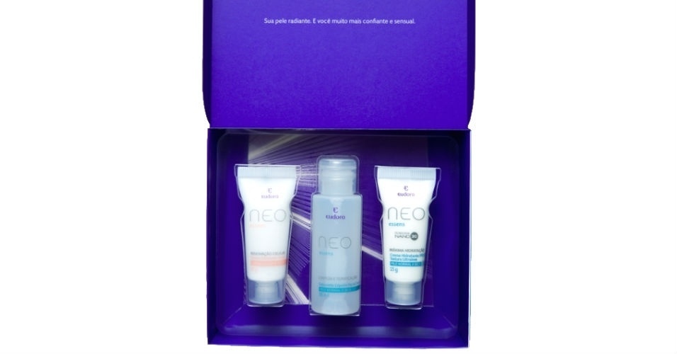 kits de natal beleza 03 Eudora Estojo Neo Essens - Divulgação