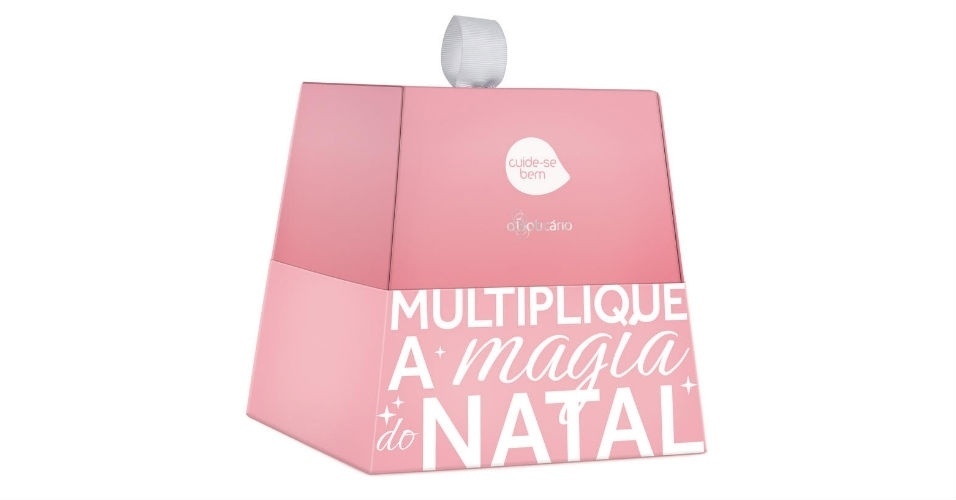 kits de natal beleza 07 O Boticário Estojo Cuide-se Bem Corpo - Divulgação