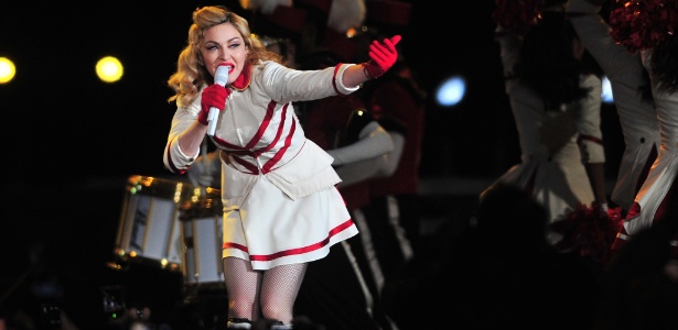 Madonna faz show no estádio Nacional de Santiago, no Chile - AFP