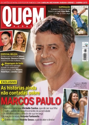 Capa da revista "Quem" promete revelar histórias não contadas sobre Marcos Paulo