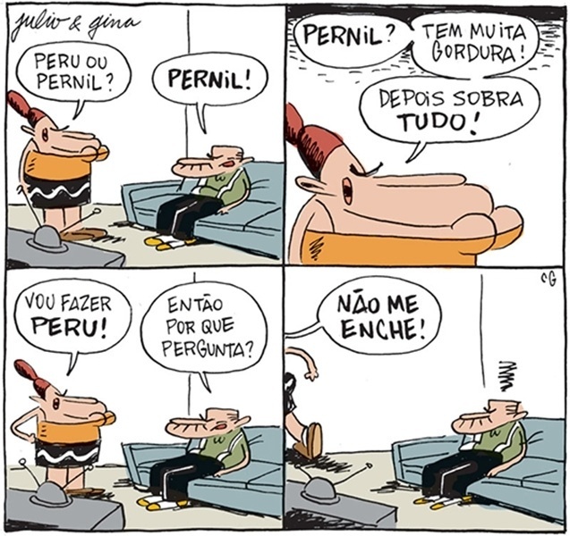 Charge de Natal em família de Caco Galhardo - Divulgação