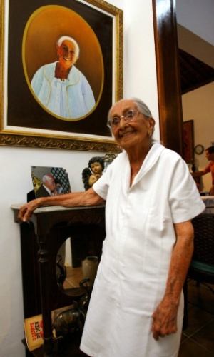 Set.06 - Entrevista com Dona Canô na véspera dos seus 99 anos, em Santo Amaro da Purificação.