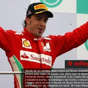 GP da Malásia: O milagre de Alonso - Clive Mason/Getty Images