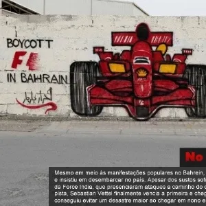 Gp do Bahrein: No caos do Golfo - Hamad I Mohammed /Reuters