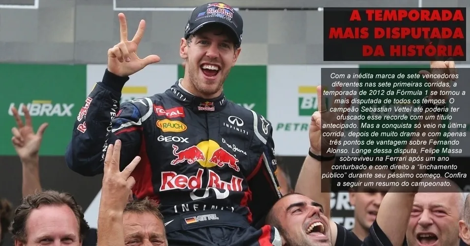 Temporada mais disputada da história teve ?linchamento? de Massa e rivalidade entre Alonso e Vettel - Andre Penner/AP